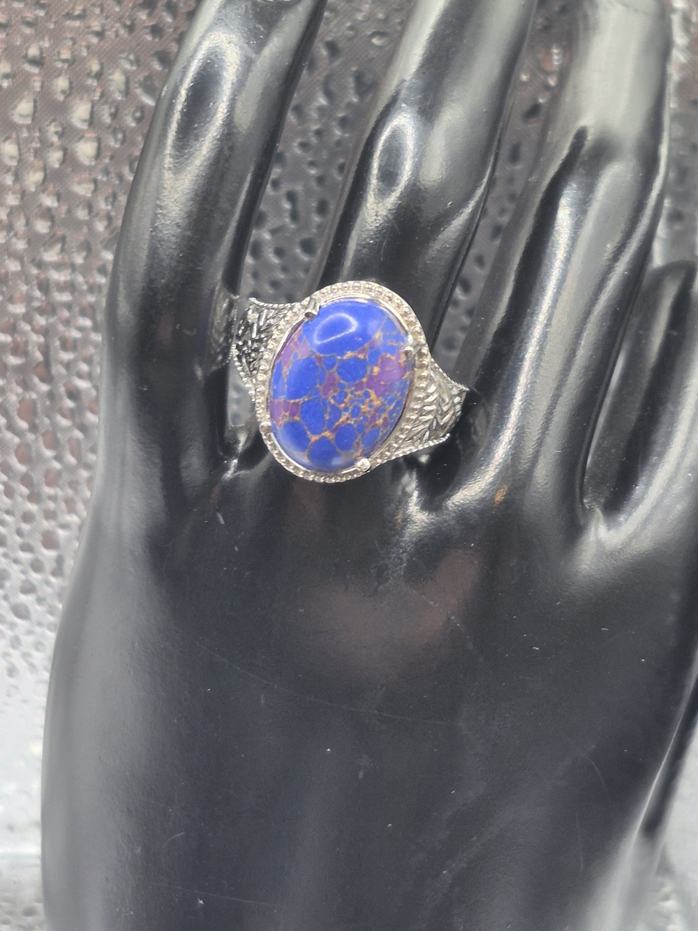 Genuine Purple Mojave Turquoise Ring